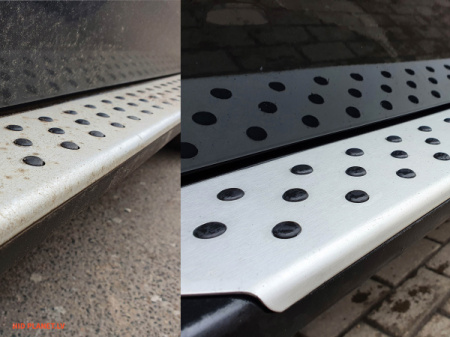Alumintex - līdzekļis alumīnija sliekšņu, disku, motora daļu tīrīšanai